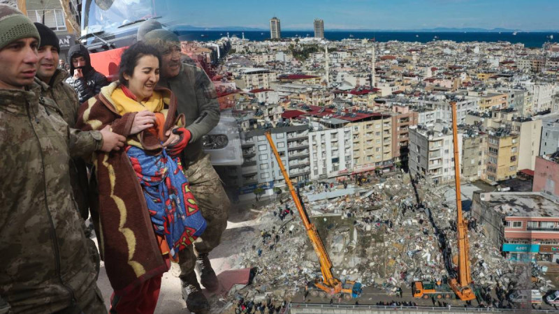 Kahramanmaraş'taki depremde can kaybı sayısı 10 bini aştı
