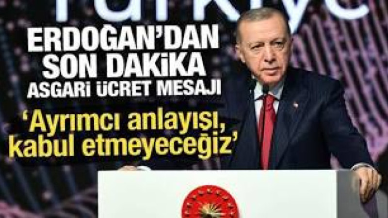 Erdoğan: 'Ekonomi yönetimine güvenim tam'